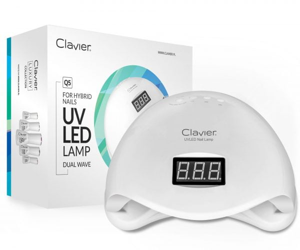 Lampa do Żeli, Hybryd UV/LED Clavier – Q5 do Paznokci Hybrydowych 48W