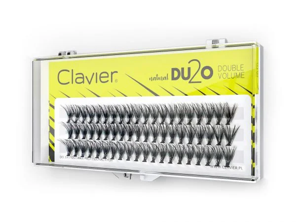 Kępki Rzęs Clavier 8mm – DU2O Double Volume