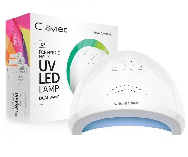 Lampa do Lakierów Hybrydowych UV/LED Clavier – Q7 48W